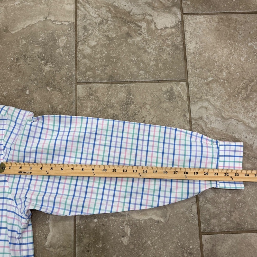 Brooks Brothers Mens XL Traditional‎ Non-Iron Stretch Tattersall Check Shirt - Picture 16 of 16